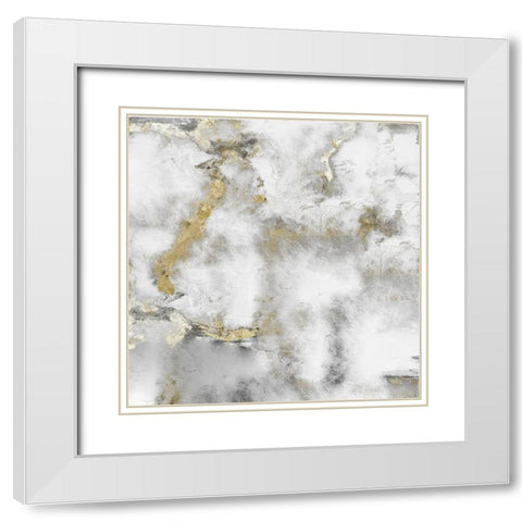 White Prism White Modern Wood Framed Art Print with Double Matting by Sommers, Mindy