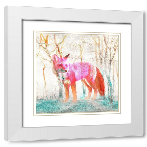 The Wilderness (detail) White Modern Wood Framed Art Print with Double Matting by Arlo Wren Photos