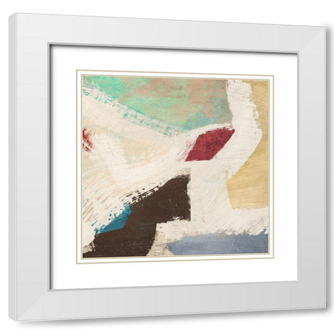 Acte II White Modern Wood Framed Art Print with Double Matting by Anne, Munson