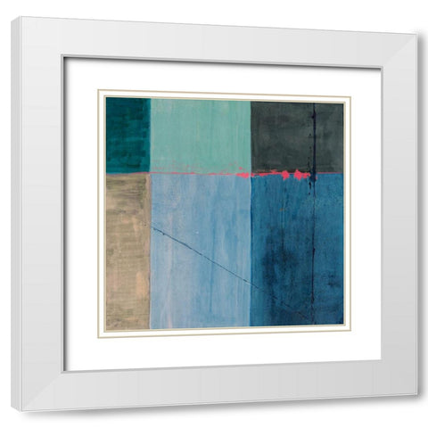 Soul I White Modern Wood Framed Art Print with Double Matting by Munson, Anne