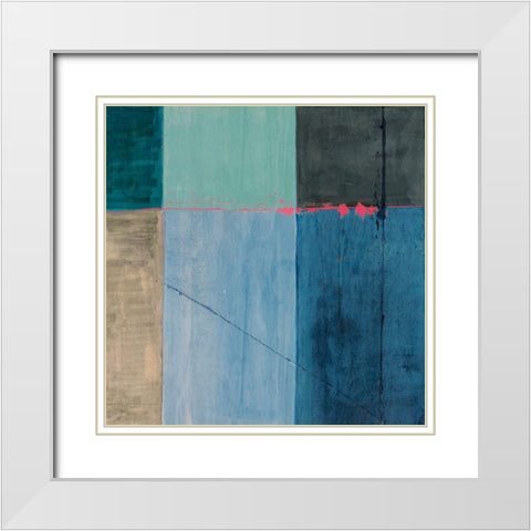 Soul I White Modern Wood Framed Art Print with Double Matting by Munson, Anne