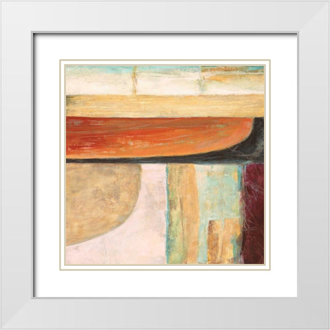 Memoires de lete White Modern Wood Framed Art Print with Double Matting by Bacci, Leonardo