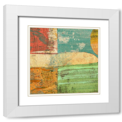 Pa tÃ¬ White Modern Wood Framed Art Print with Double Matting by Bacci, Leonardo