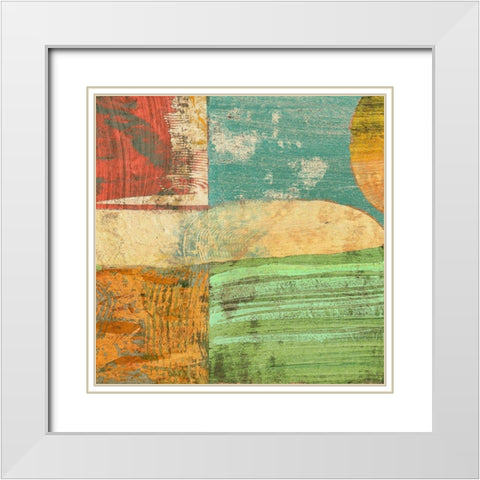 Pa tÃ¬ White Modern Wood Framed Art Print with Double Matting by Bacci, Leonardo