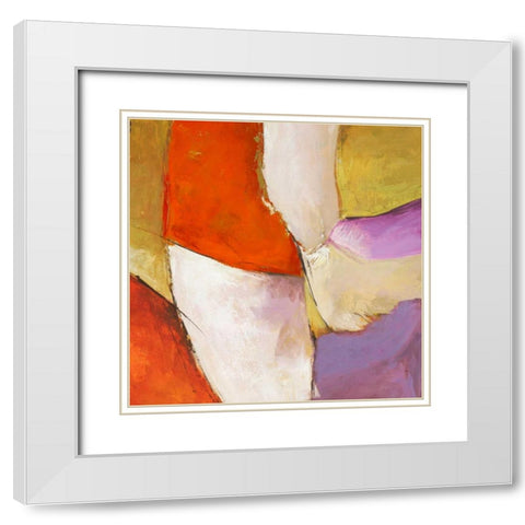 Hit of the Summer II White Modern Wood Framed Art Print with Double Matting by Olin, Chaz