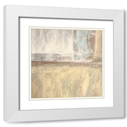 Attesa White Modern Wood Framed Art Print with Double Matting by Falcone, Ruggero