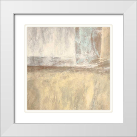 Attesa White Modern Wood Framed Art Print with Double Matting by Falcone, Ruggero