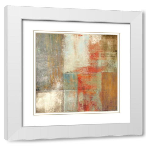 Ovest White Modern Wood Framed Art Print with Double Matting by Falcone, Ruggero