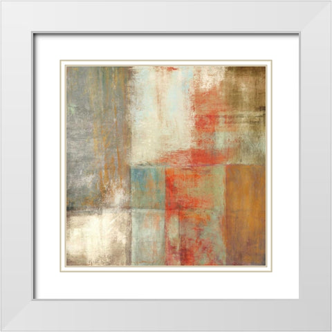 Ovest White Modern Wood Framed Art Print with Double Matting by Falcone, Ruggero