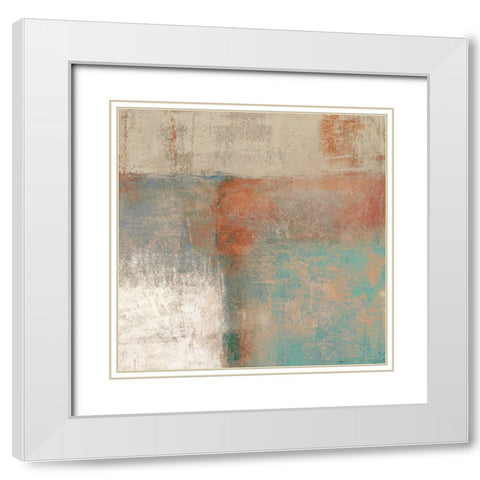 Velvet Desert I White Modern Wood Framed Art Print with Double Matting by Falcone, Ruggero