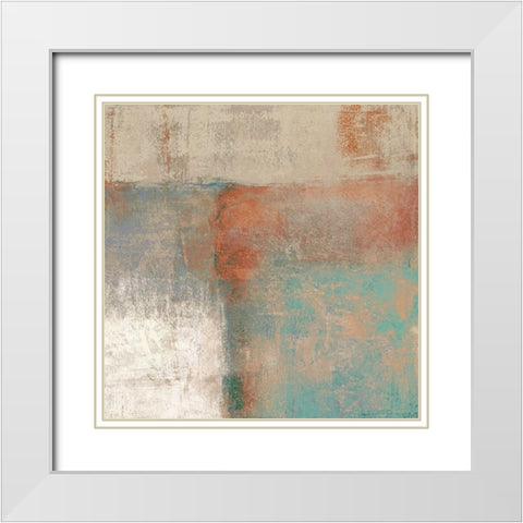 Velvet Desert I White Modern Wood Framed Art Print with Double Matting by Falcone, Ruggero