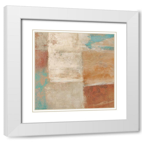Velvet Desert II White Modern Wood Framed Art Print with Double Matting by Falcone, Ruggero
