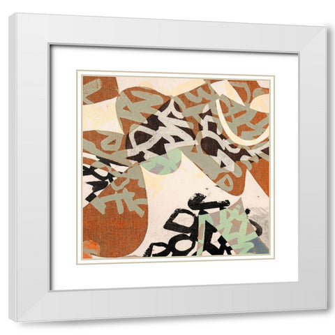 Morbid Absolution III White Modern Wood Framed Art Print with Double Matting by Hype, Hopper