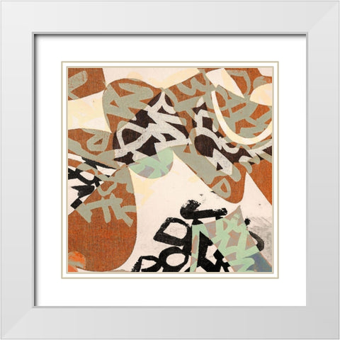 Morbid Absolution III White Modern Wood Framed Art Print with Double Matting by Hype, Hopper