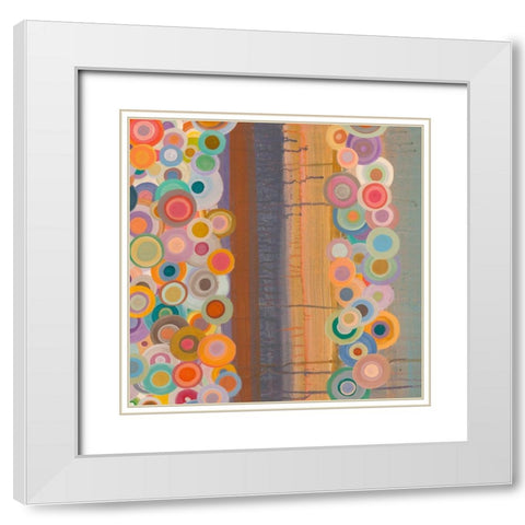 Sogno Pop I White Modern Wood Framed Art Print with Double Matting by Corrado, Italo