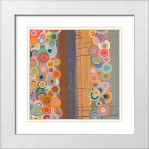 Sogno Pop I White Modern Wood Framed Art Print with Double Matting by Corrado, Italo