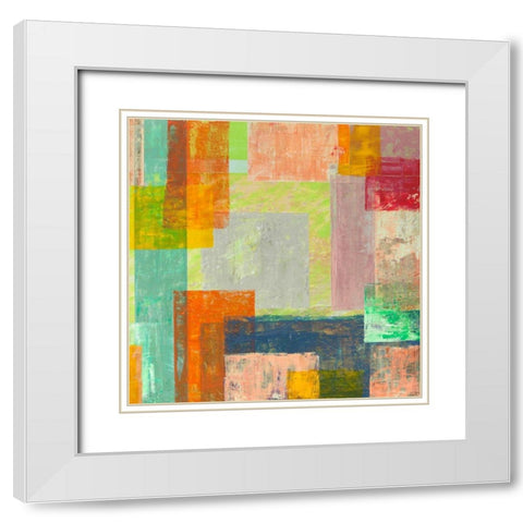 Luce dAgosto White Modern Wood Framed Art Print with Double Matting by Corrado, Italo
