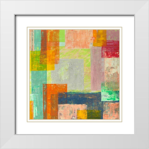 Luce dAgosto White Modern Wood Framed Art Print with Double Matting by Corrado, Italo