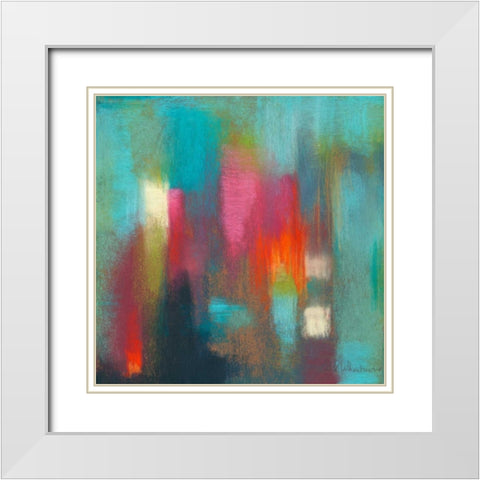 Highlight of the Day White Modern Wood Framed Art Print with Double Matting by Whatmore, Nel