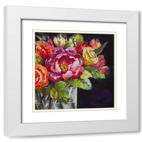 Bundles of Joy II White Modern Wood Framed Art Print with Double Matting by Whatmore, Nel