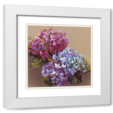 Dancing in the Moonlight II White Modern Wood Framed Art Print with Double Matting by Whatmore, Nel