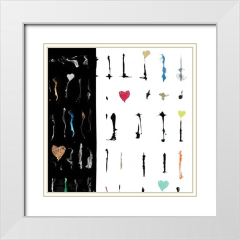 Act of Persistence #1 White Modern Wood Framed Art Print with Double Matting by Peter, Winkel