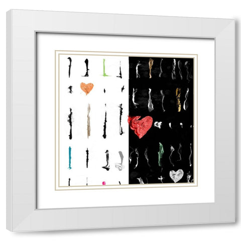 Act of Persistence #2 White Modern Wood Framed Art Print with Double Matting by Peter, Winkel