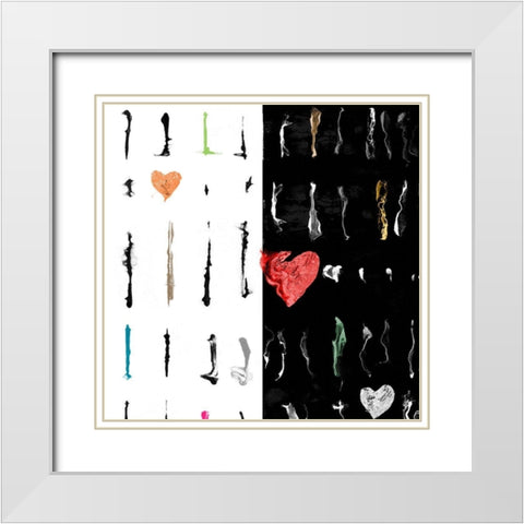 Act of Persistence #2 White Modern Wood Framed Art Print with Double Matting by Peter, Winkel