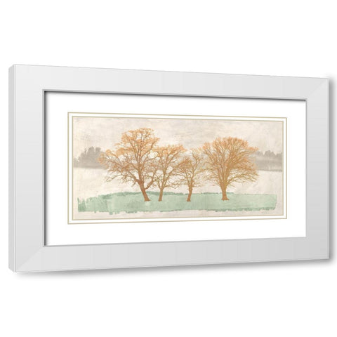 A Spring Tale White Modern Wood Framed Art Print with Double Matting by Alessio, Aprile