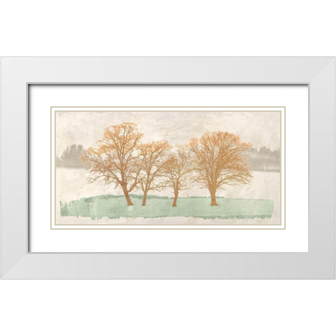 A Spring Tale White Modern Wood Framed Art Print with Double Matting by Alessio, Aprile