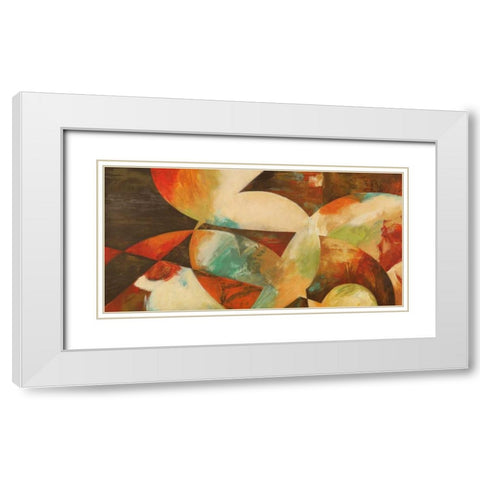 Jam Session White Modern Wood Framed Art Print with Double Matting by King, Amber