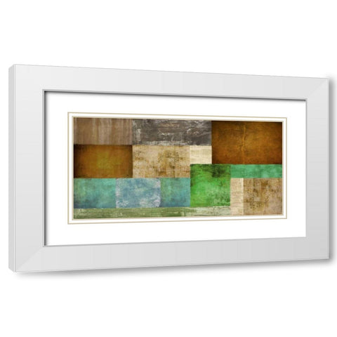 The Bush White Modern Wood Framed Art Print with Double Matting by Baron, Alphonse