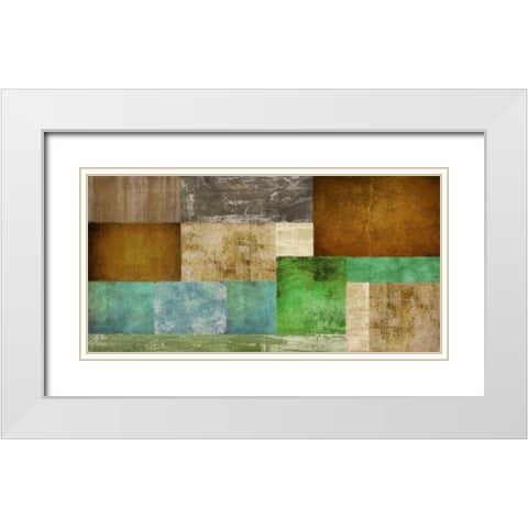 The Bush White Modern Wood Framed Art Print with Double Matting by Baron, Alphonse