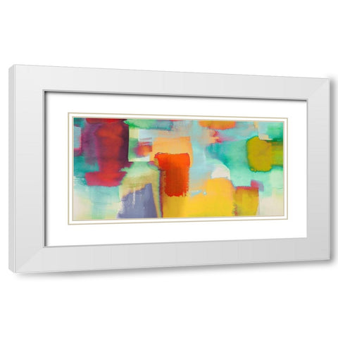 Colors of nature White Modern Wood Framed Art Print with Double Matting by Asia, Rivieri