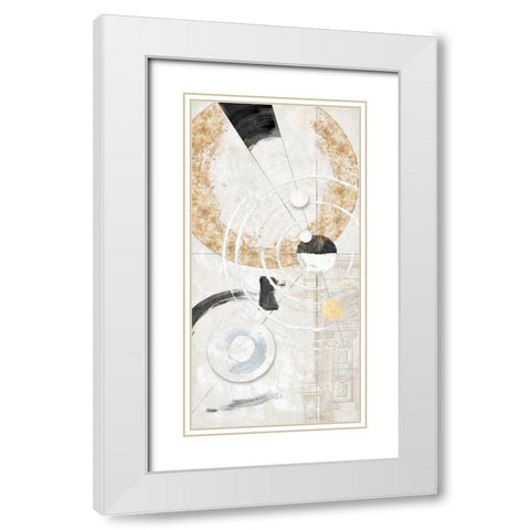Portale infinito White Modern Wood Framed Art Print with Double Matting by Arturo, Armenti