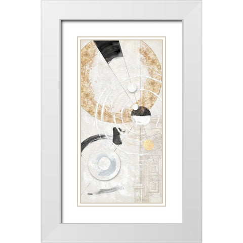 Portale infinito White Modern Wood Framed Art Print with Double Matting by Arturo, Armenti