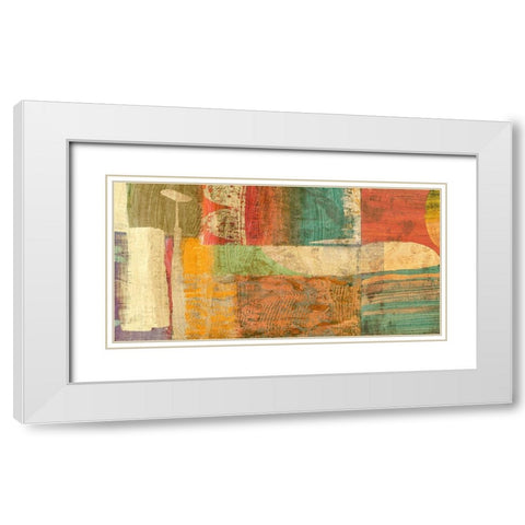 Samba pa tÃ¬ White Modern Wood Framed Art Print with Double Matting by Bacci, Leonardo
