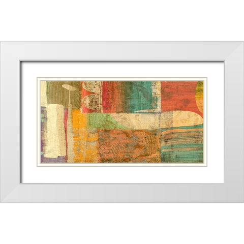 Samba pa tÃ¬ White Modern Wood Framed Art Print with Double Matting by Bacci, Leonardo