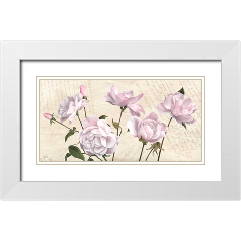 Classica I White Modern Wood Framed Art Print with Double Matting by Dellal, Remy