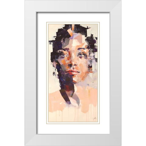 Human Aerodynamics 4 White Modern Wood Framed Art Print with Double Matting by Moschetta, Dario