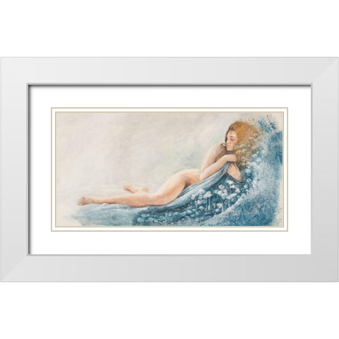 Enchanted White Modern Wood Framed Art Print with Double Matting by Pagnoni, Erica