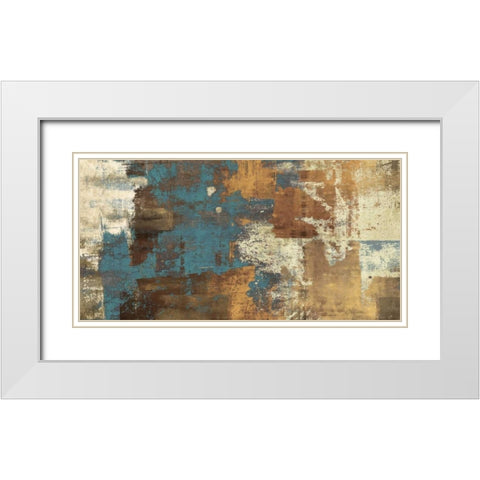 Wild Hearted White Modern Wood Framed Art Print with Double Matting by Falcone, Ruggero