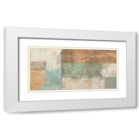 Accentuated Nature White Modern Wood Framed Art Print with Double Matting by Falcone, Ruggero