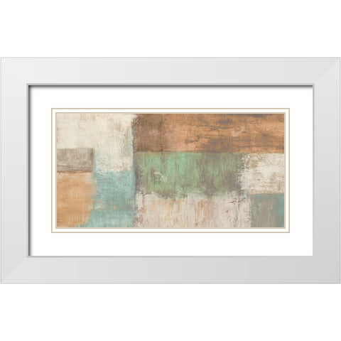 Accentuated Nature White Modern Wood Framed Art Print with Double Matting by Falcone, Ruggero