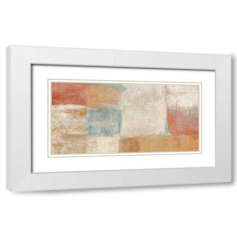 Desert Session White Modern Wood Framed Art Print with Double Matting by Falcone, Ruggero
