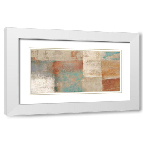 Velvet Desert White Modern Wood Framed Art Print with Double Matting by Falcone, Ruggero