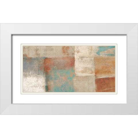 Velvet Desert White Modern Wood Framed Art Print with Double Matting by Falcone, Ruggero