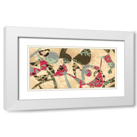 Manticore II White Modern Wood Framed Art Print with Double Matting by Hype, Hopper