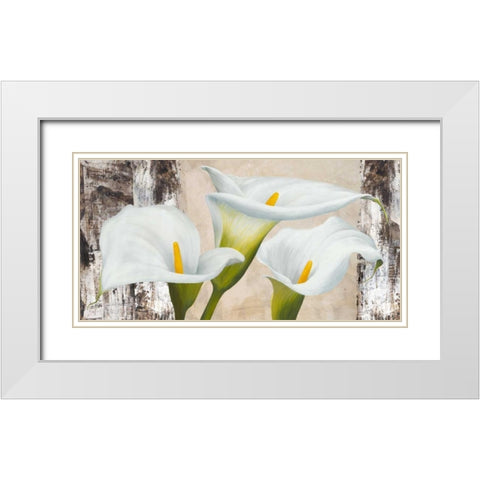 True Nature White Modern Wood Framed Art Print with Double Matting by Thomlinson, Jenny