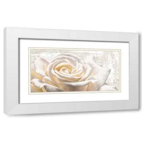 White on White White Modern Wood Framed Art Print with Double Matting by Thomlinson, Jenny
